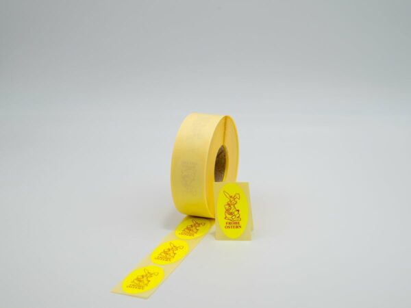 Haftetiketten "Frohe Ostern" ca.30x53mm,