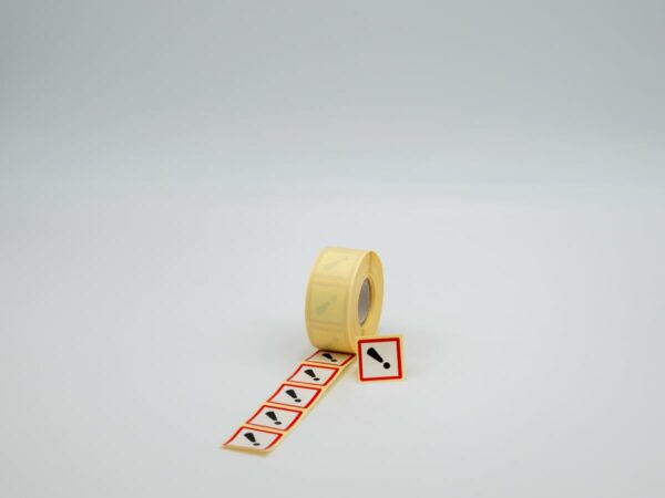 Gefahrenzeichen "GHS07" ca. 25x25mm