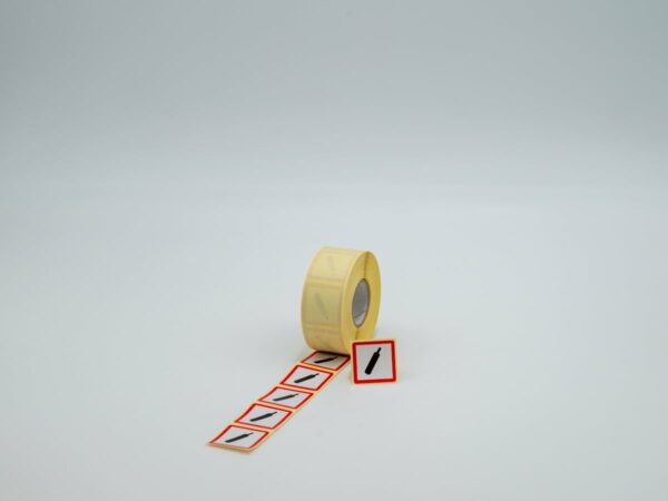 Gefahrenzeichen "GHS04" ca. 25x25mm