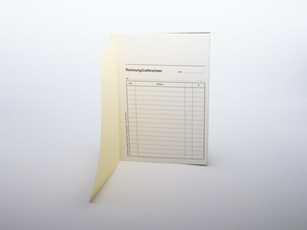 Rechnung / Lieferscheiblöcke A5H
